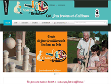 Tablet Screenshot of jeux-bretons.com